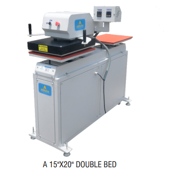 Double Bed Transfer Fusing apparel machine abinayaapparelmachines.com